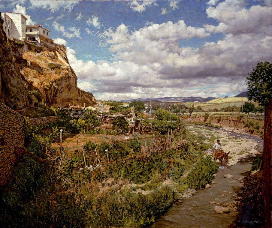 Below Ronda, by Clark Hulings