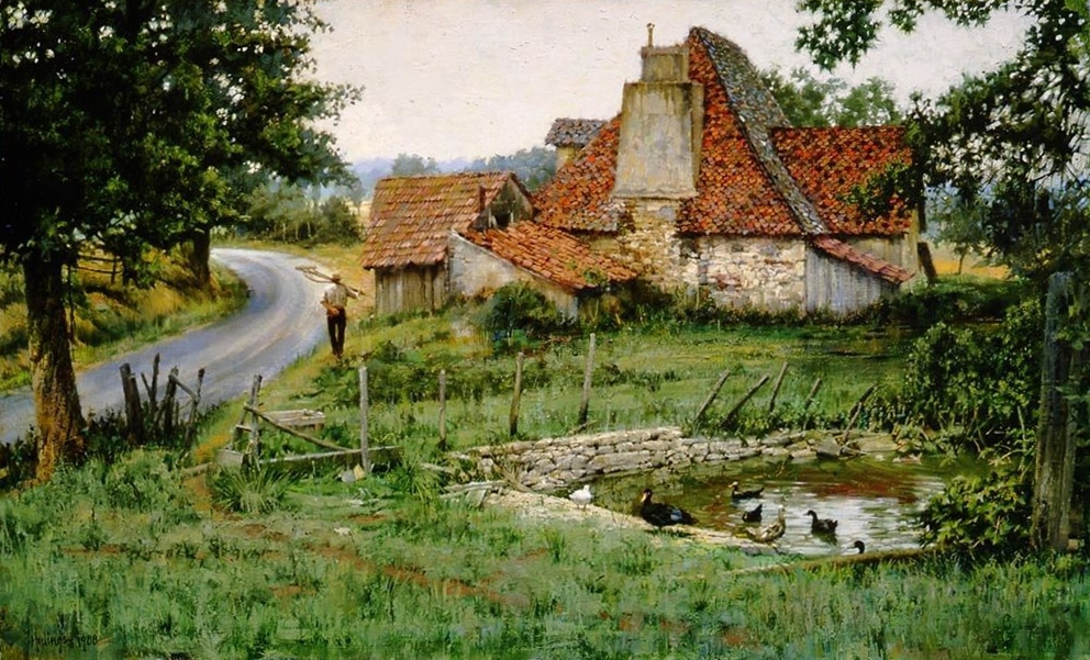 AnAncientFrenchFarmhouse