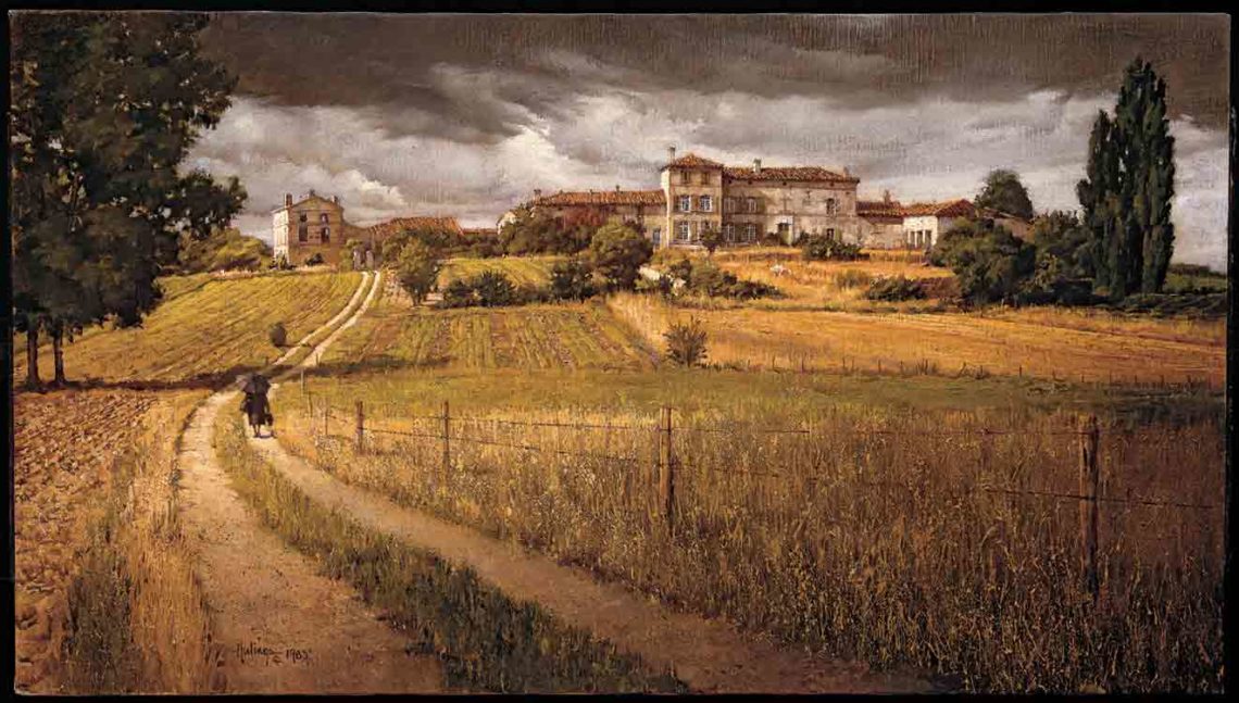 Hiersac Château, by Clark Hulings