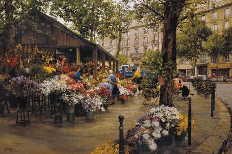 Place Des Ternes, by Clark Hulings