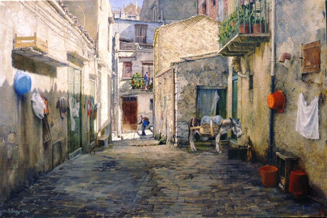 Sicilian Light in Giuliana by Clark Hulings