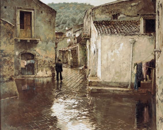 Rainy Street, Sicily