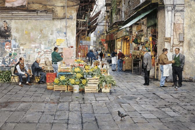 Sicilian Cauliflower Stand