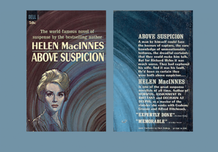 Above Suspicion, cover by Clark Hulings