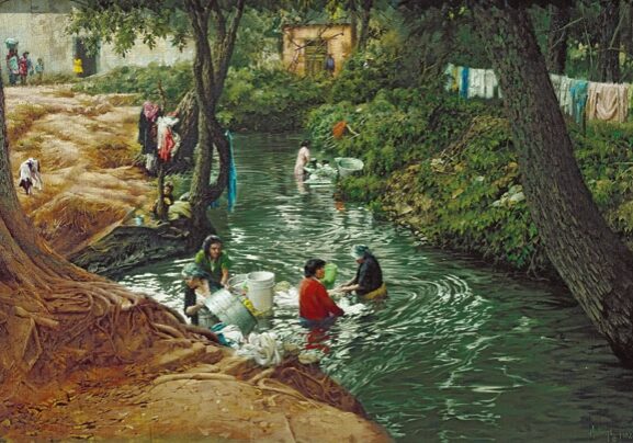 Collecting Clark Hulings Art Work