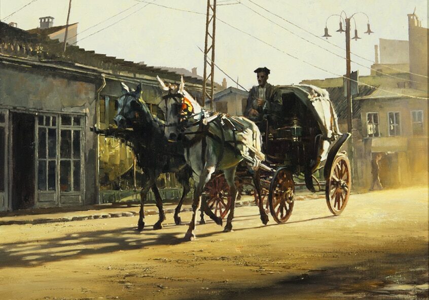 Konya Carriage, by Clark Hulings