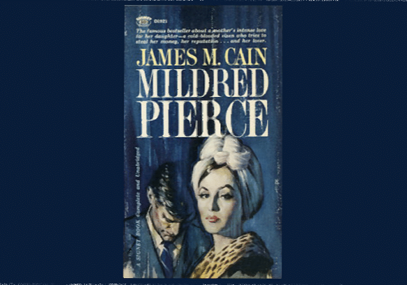 Mildred Pierce, cover by Clark Hulings