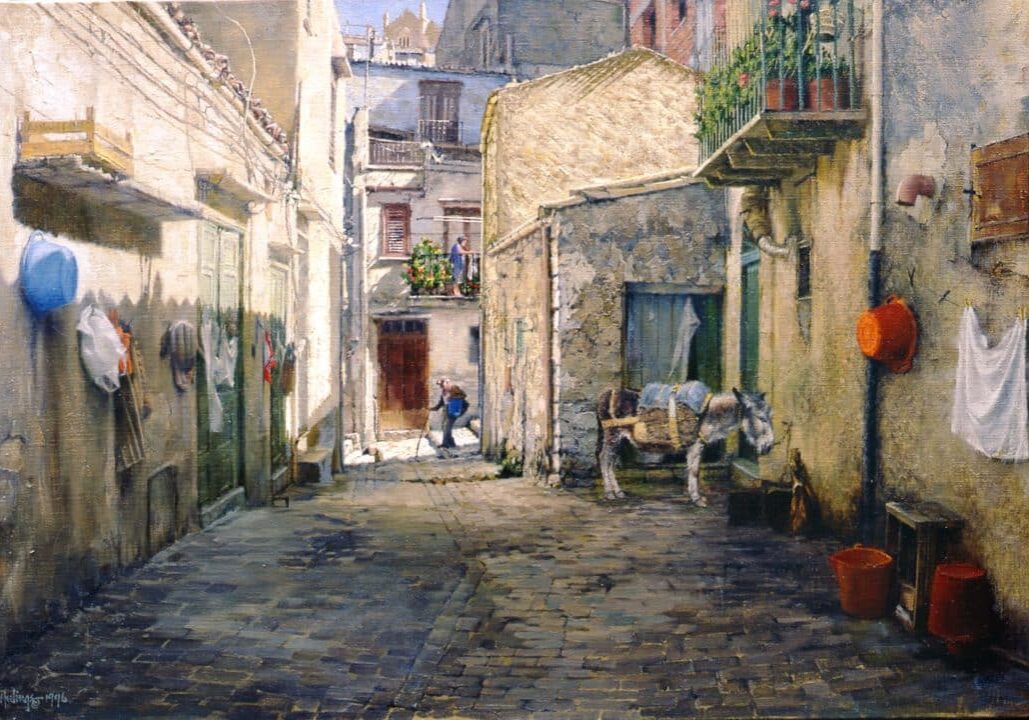 Sicilian Light in Giuliana by Clark Hulings